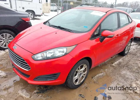 2015 Ford Fiesta Se из США, поврежденный, VIN 3FADP4BJ0FM150695